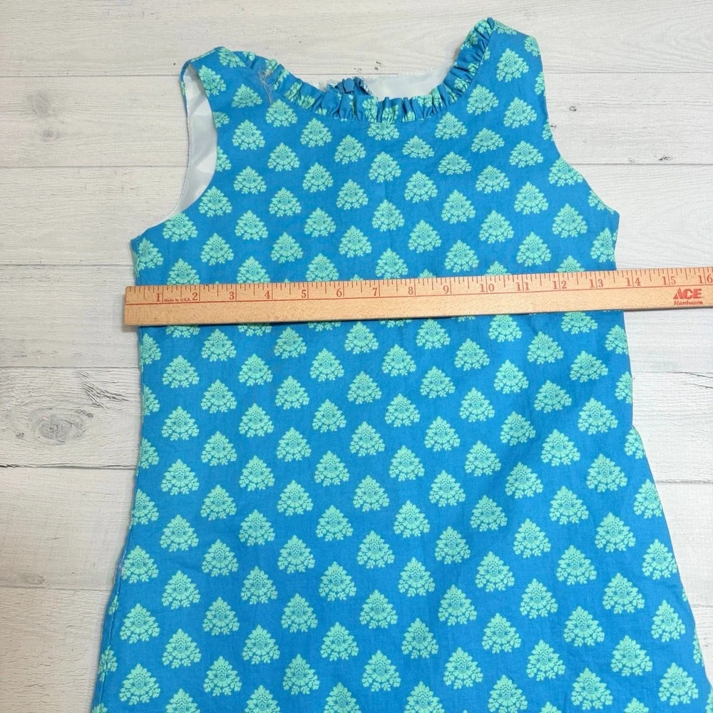 Maggie‎ Breen Too girls blue and green dress size 10